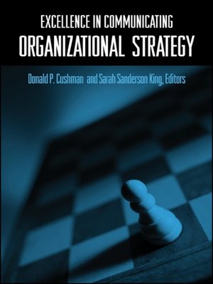 cover image of Excellence in Communicating Organizational Strategy